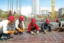 中心大樓建設(shè)中